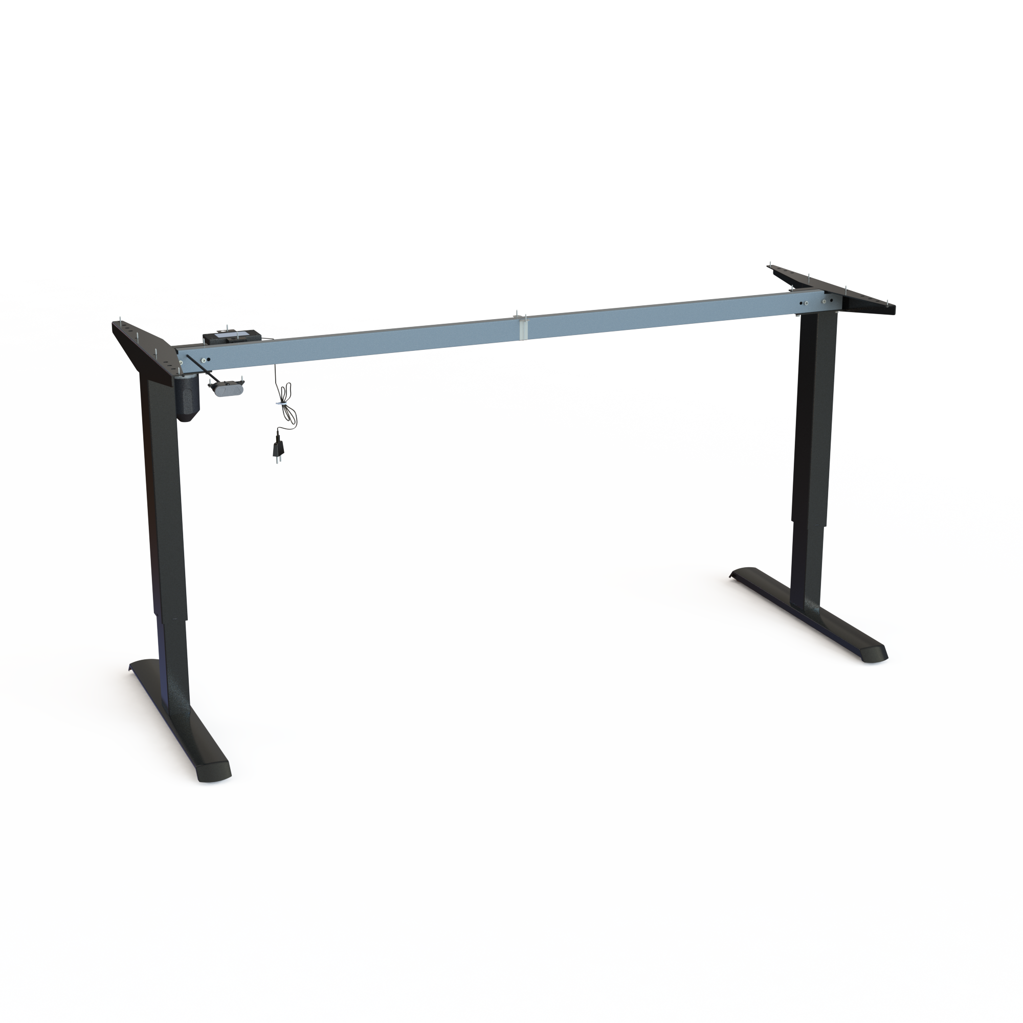 Elektrisch bureauonderstel | Breedte 172 cm | Zwart 